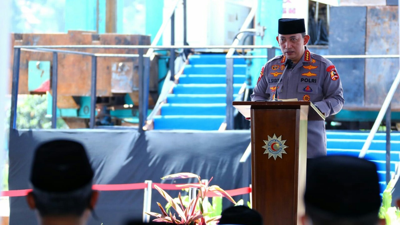 Kapolri Jenderal Listyo Sigit Prabowo.