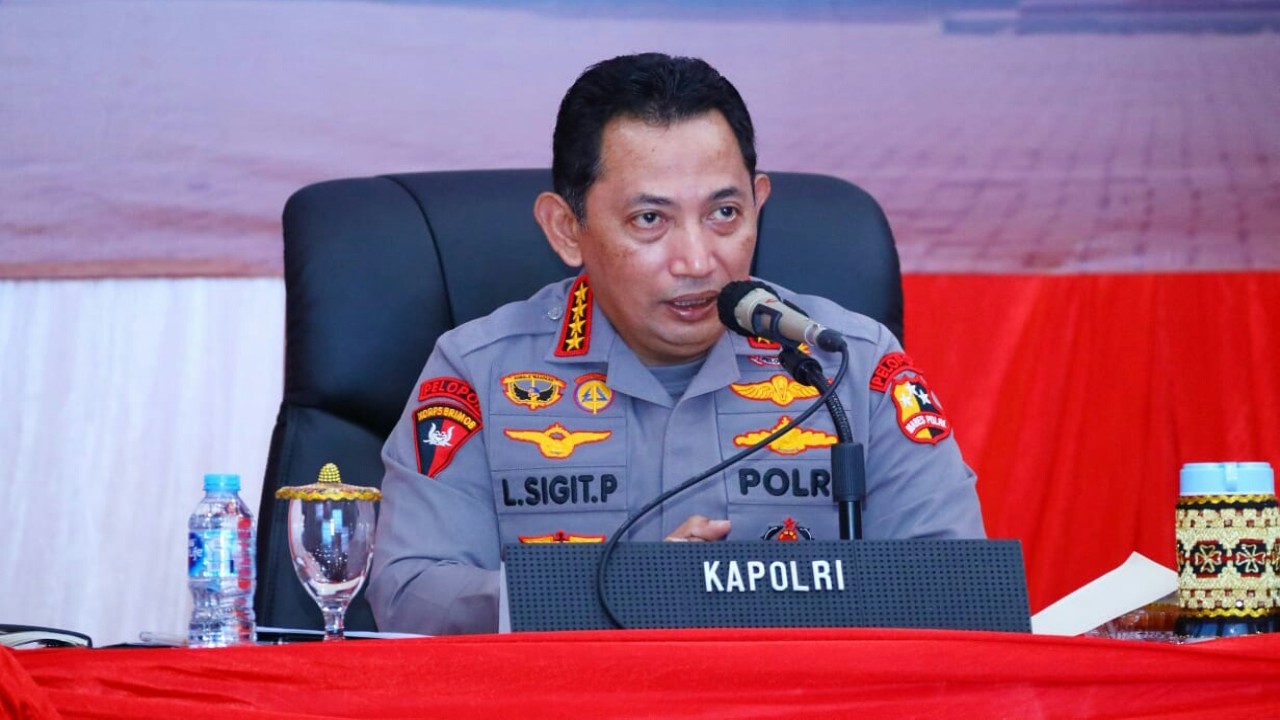 Kapolri Jenderal Listyo Sigit Prabowo.