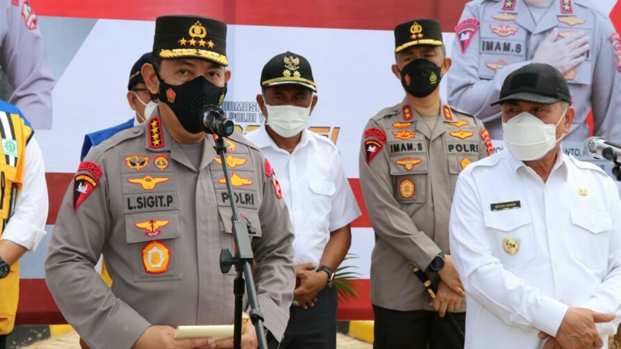 Kapolri Jenderal Listyo Sigit Prabowo.