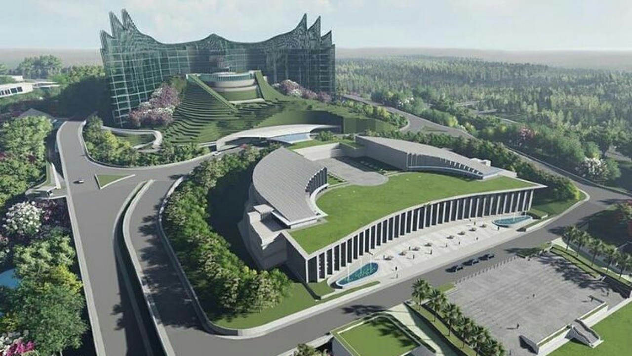 Kawasan ibu kota baru RI. (Net)