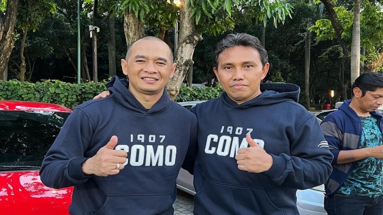 Kurniawan Dwi Yulianto bersama Bima Sakti