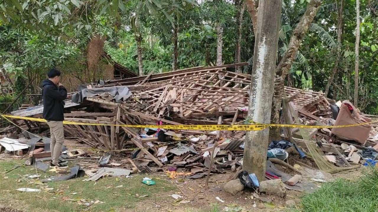 Ledakan Pandeglang. (Detik.com)