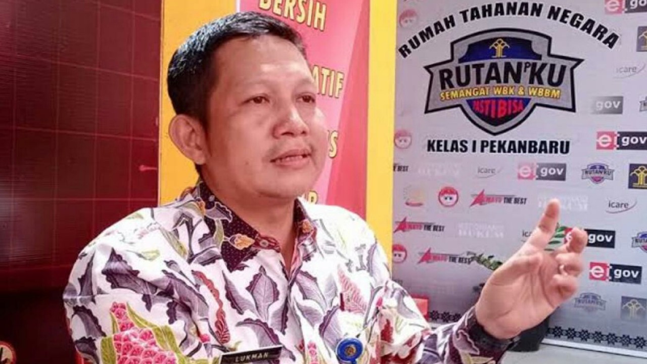 Kepala Rutan Kelas I Pekanbaru, M Lukman. (Net)
