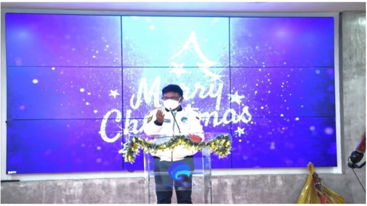 Menteri Komunikasi dan Informatika Johnny G. Plate