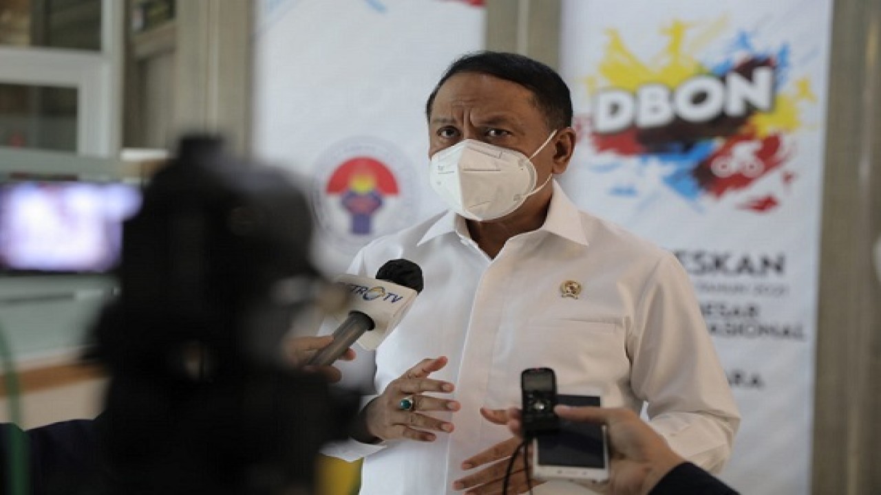 Menteri Pemuda dan Olahraga (Menpora) Zainudin Amali