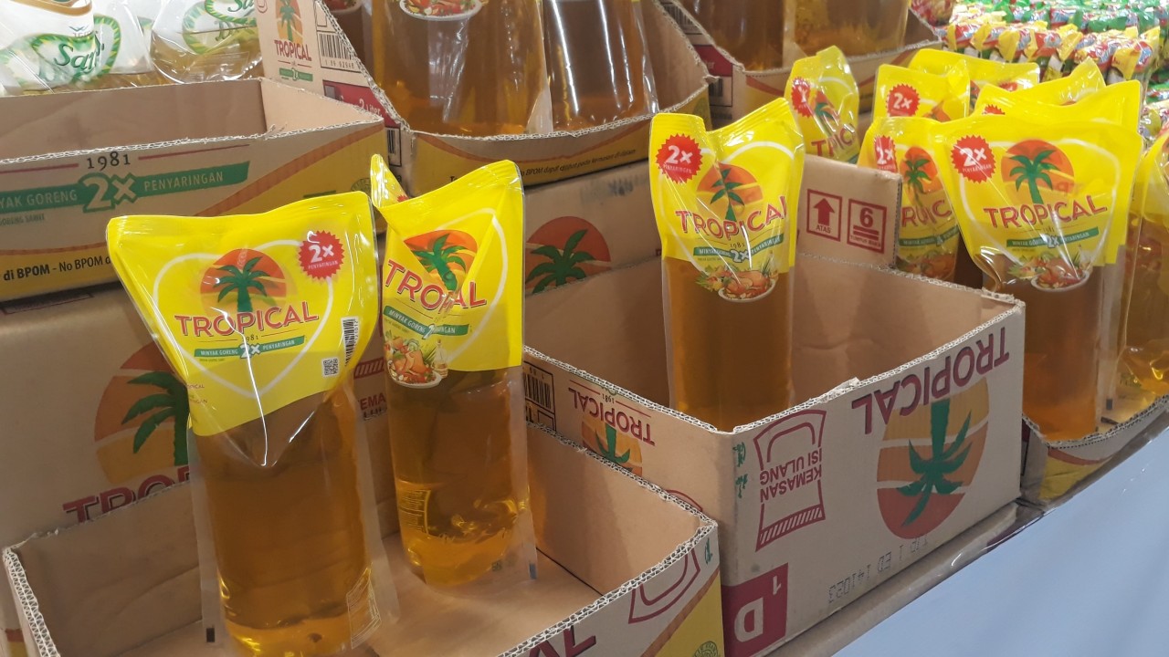 Minyak goreng kemasan/ist