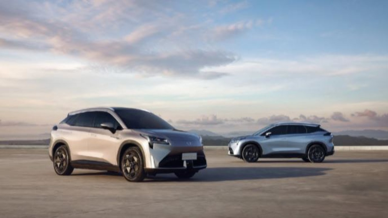 Mobil listrik GAC Aion LX Plus. (Gizmochina)