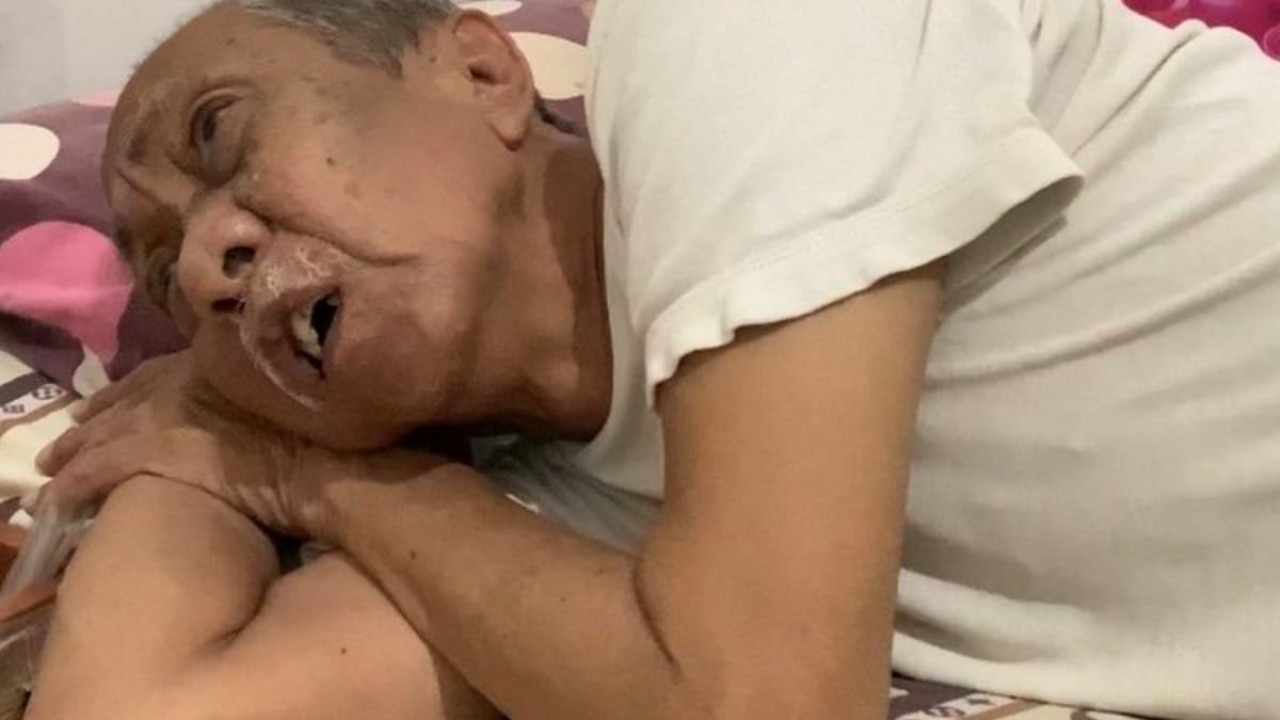 Pak Ogah telah kembali ke rumah setelah sempat menjalani perawatan di RS/ist