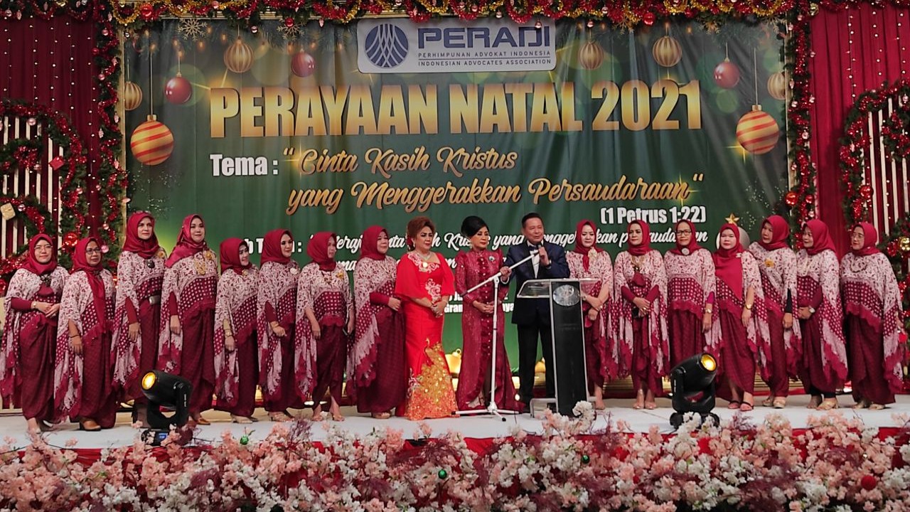 Perayaan Natal 2021 Peradi.