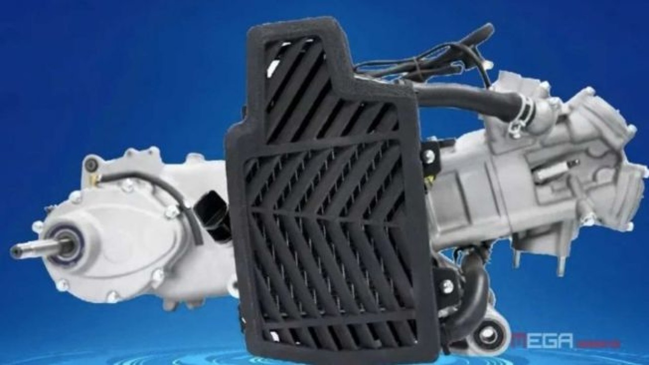 Mesin motor Piaggio 150cc. (RideApart)