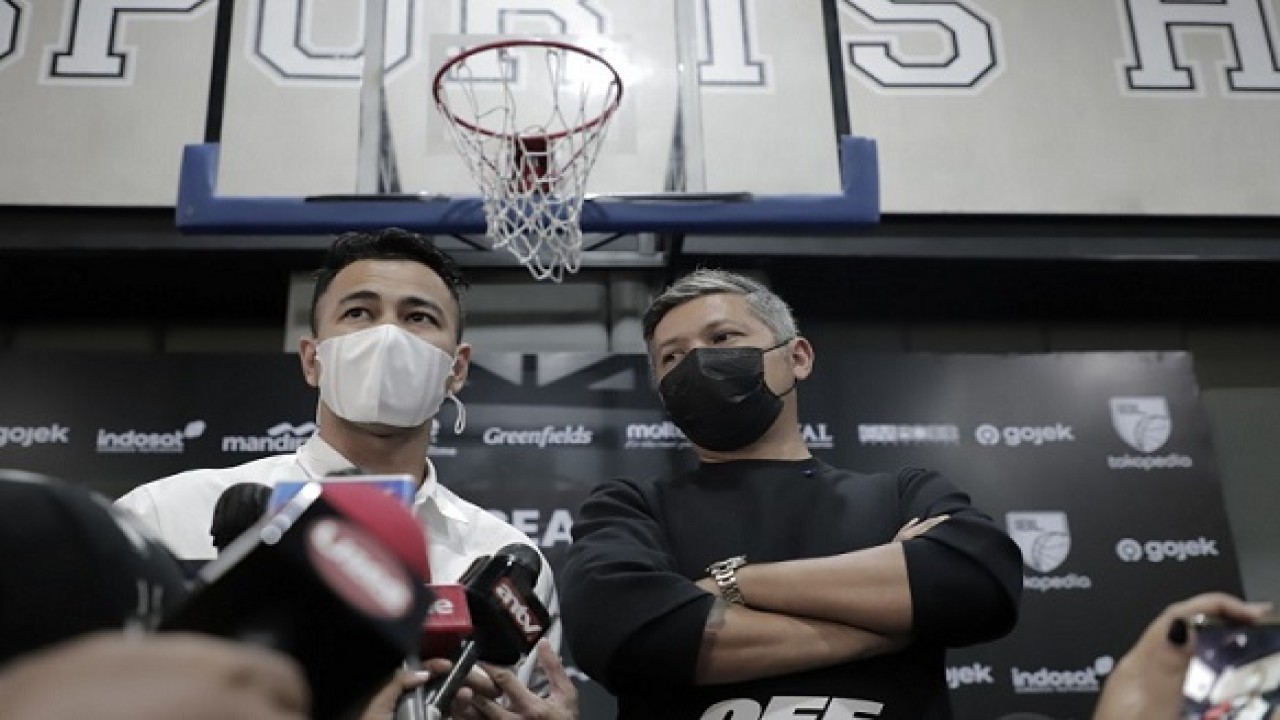 Raffi Ahmad bersama Gading Marten