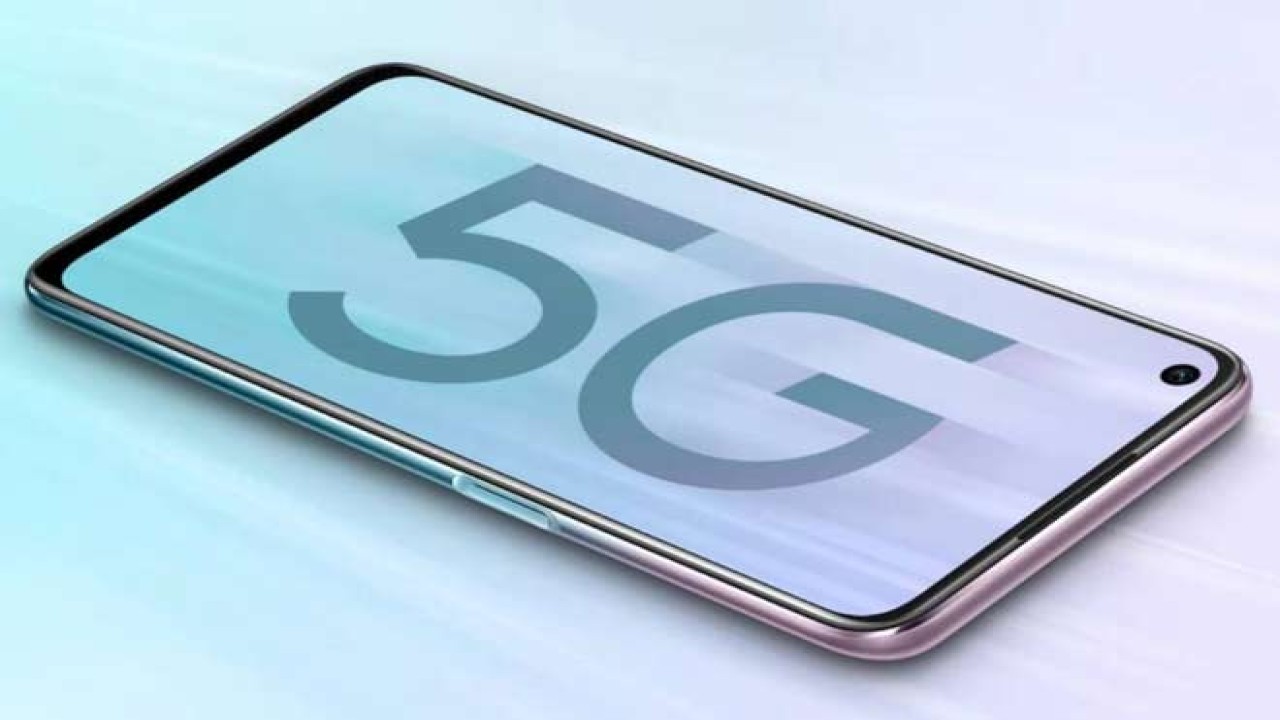 Ilustrasi smartphone 5G. (Istimewa)