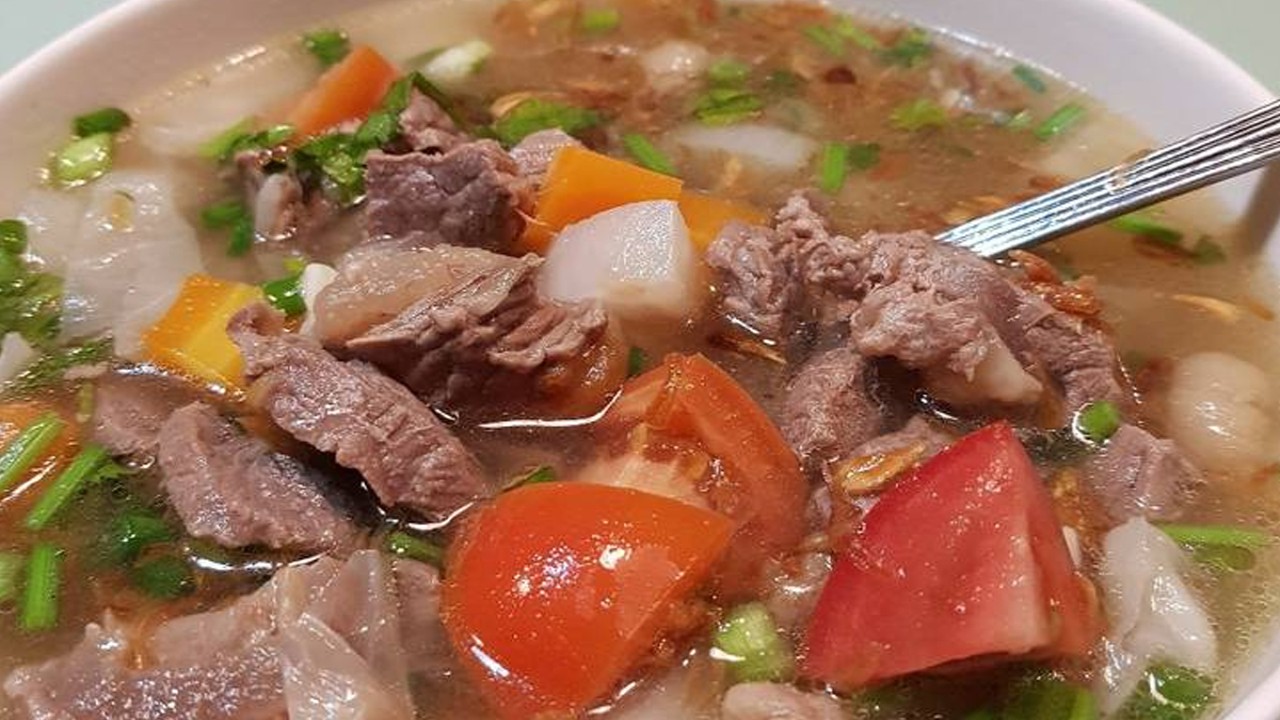 Sop Daging Sapi (Cookpad.com)