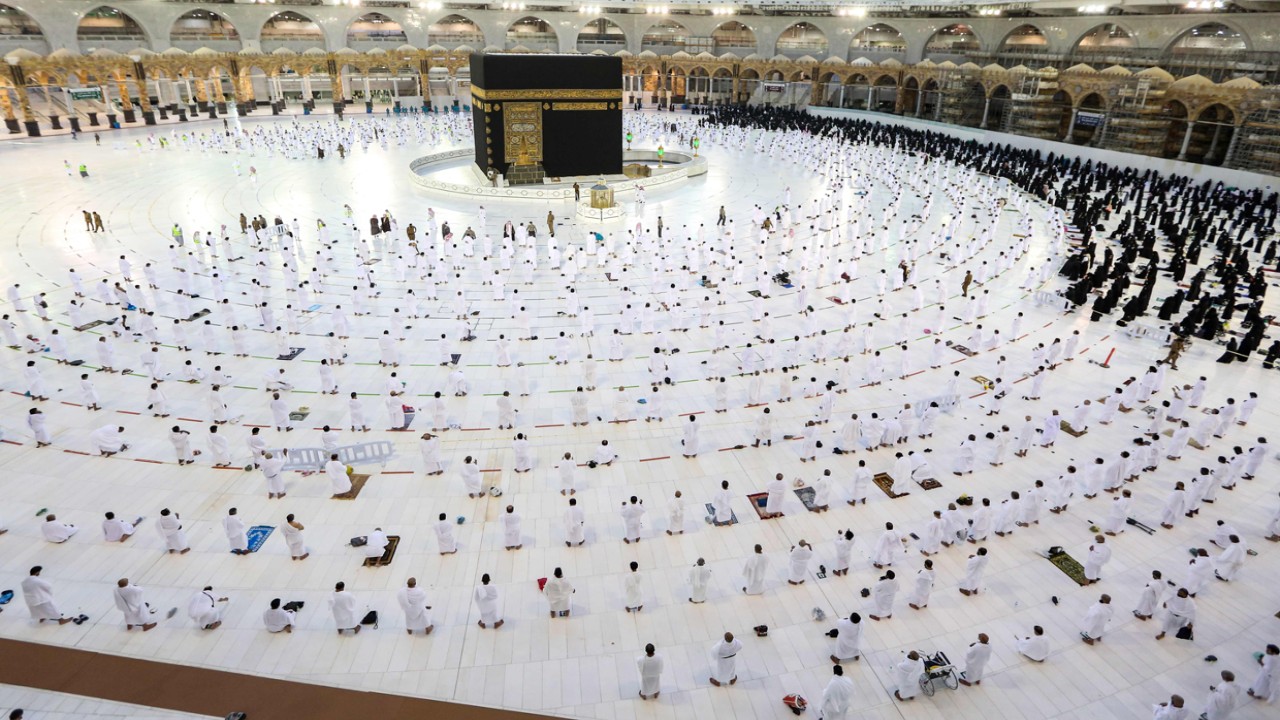 Suasana di sekitar Ka'bah di masa pandemi covid-19/ist