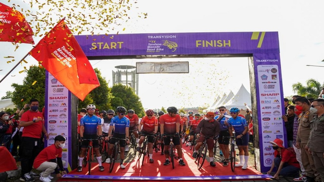 The TX Tondano Manado Road Bike Challenge 2021