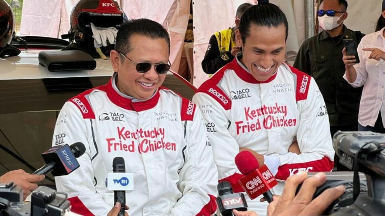 Bamsoet dan Sean Gelael.