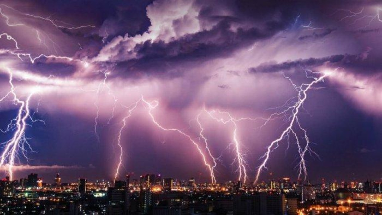 Ilustrasi cuaca ekstrem. (Net)