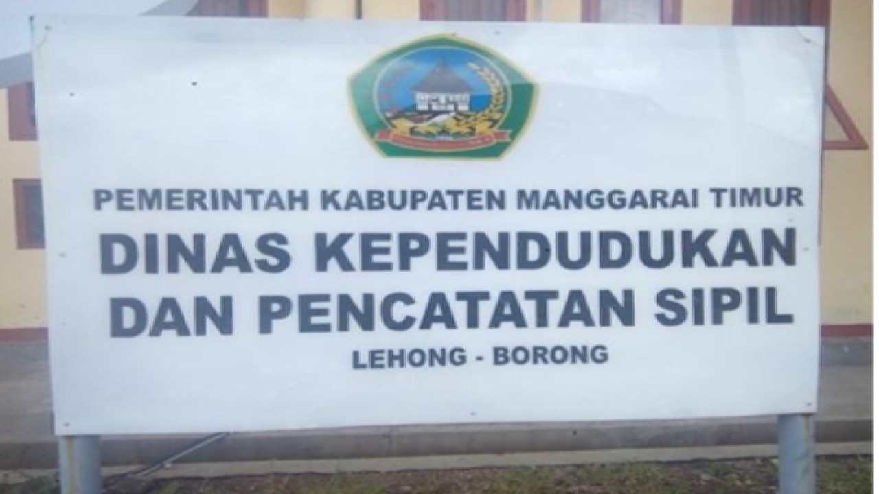 Dinas Kependudukan dan Catatan Sipil Kabupaten Manggarai Timur kembali Mengadakan pelayanan data kependudukan di Kecamatan Lamba Leda Utara. Foto (Istimewa)