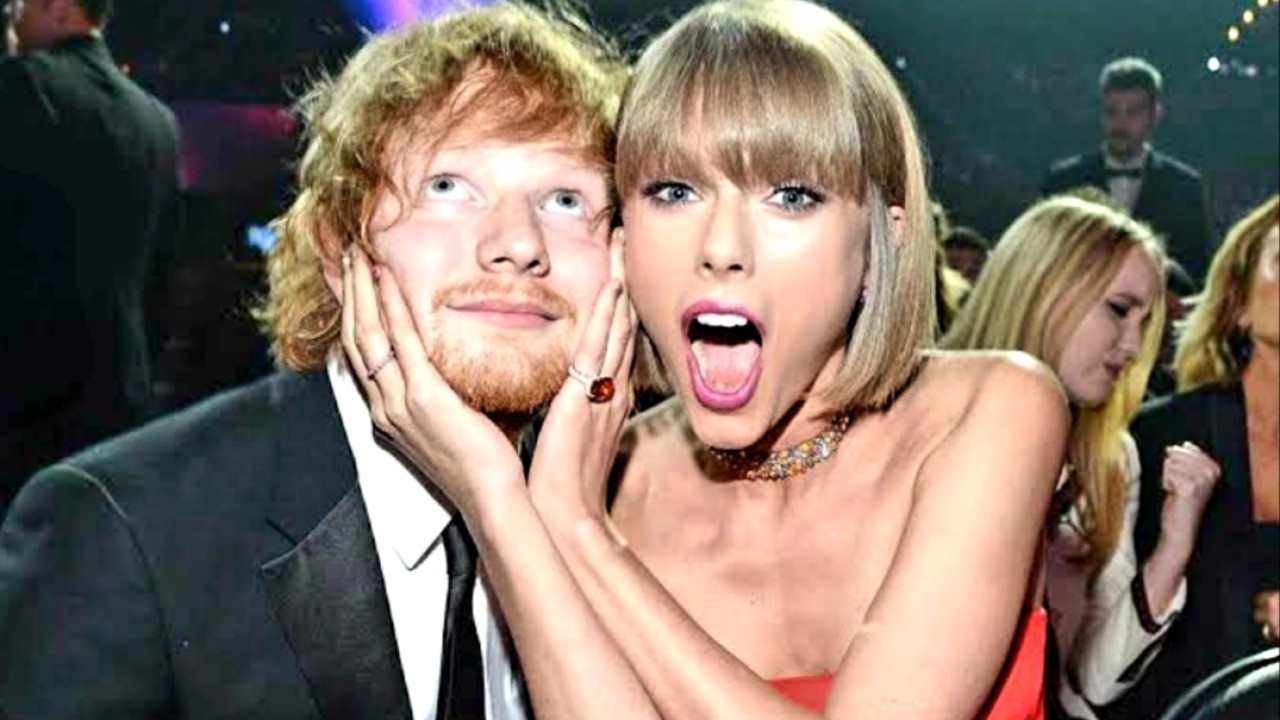 Ed Sheeran dan Taylor Swift. (net)