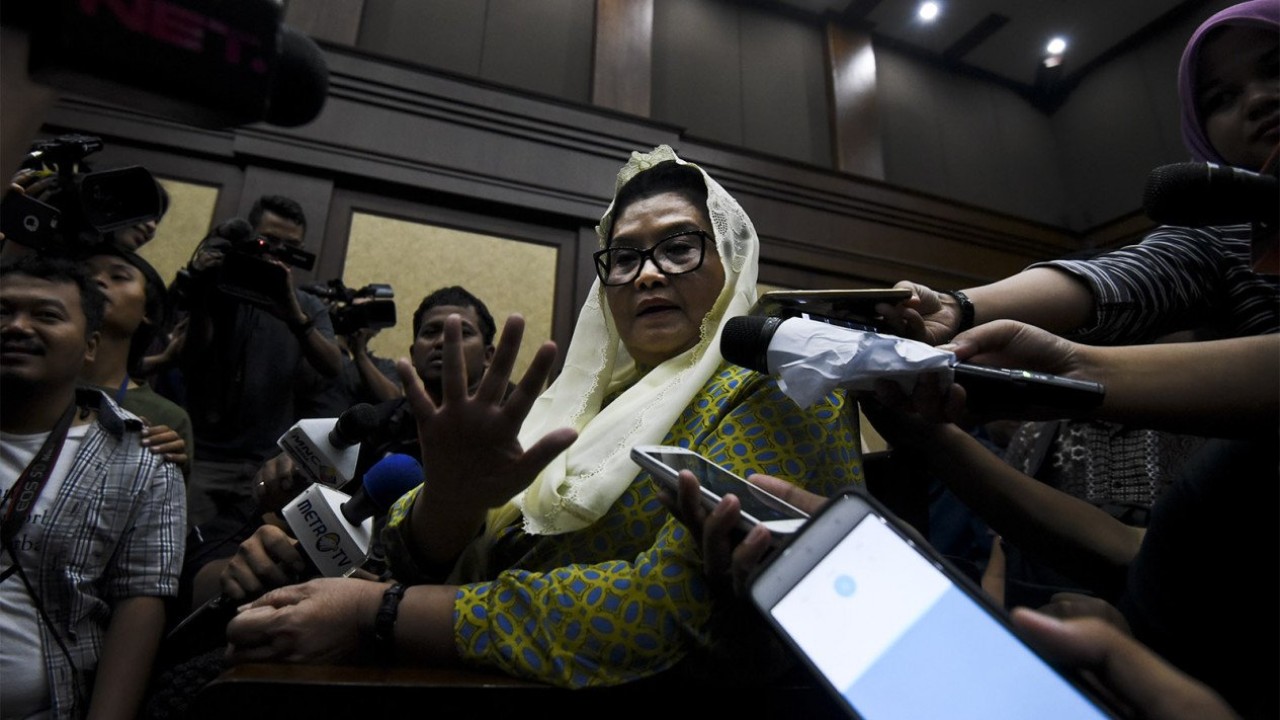 Eks Menkes Siti Fadila Supari/ist