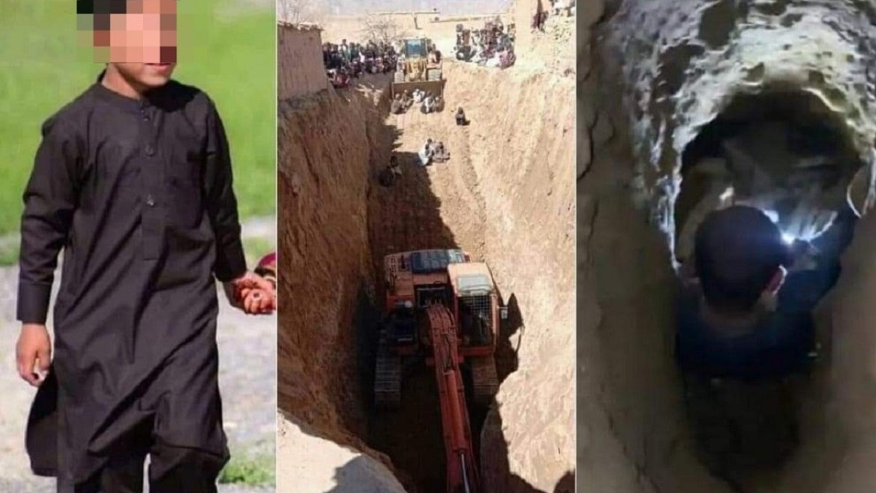 Haidar bocah Afghanistan yang tewas usai terperangkap dalam sumur/ist