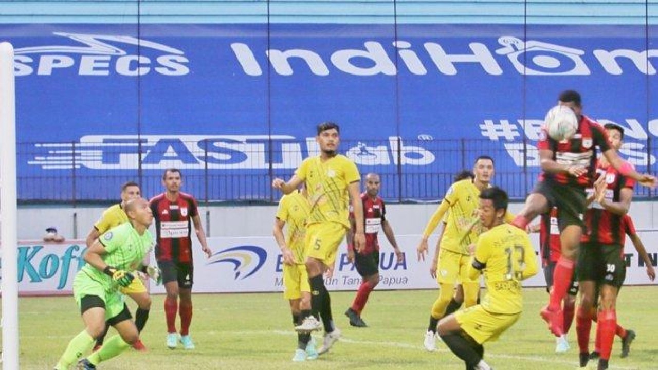 Laga Barito Putera vs Persipura