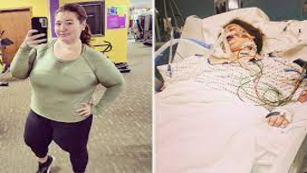 Lexi Reed saat menjalani diet hingga berujung mengalami koma akibat gagal organ/ist