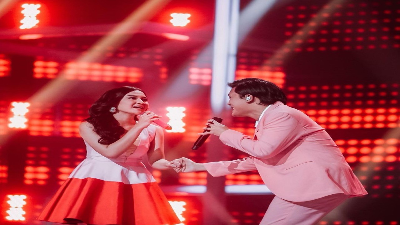 Mahalini (kiri) dan Rizky Febian/ist