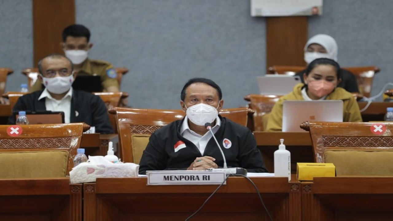 Menteri Pemuda dan Olahraga (Menpora) Zainudin Amali