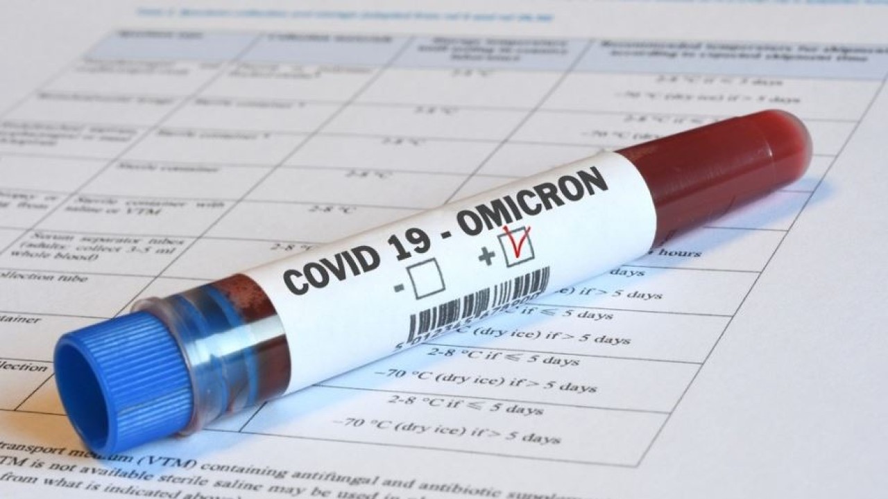 Ilustrasi Omicron. (The Kathmandu Post)