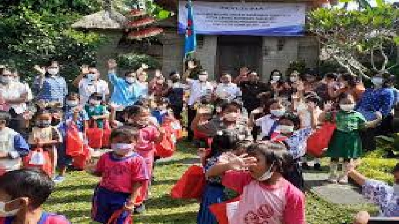 Para siswa PAUD sedang mengikuti kegiatan belajar/ist