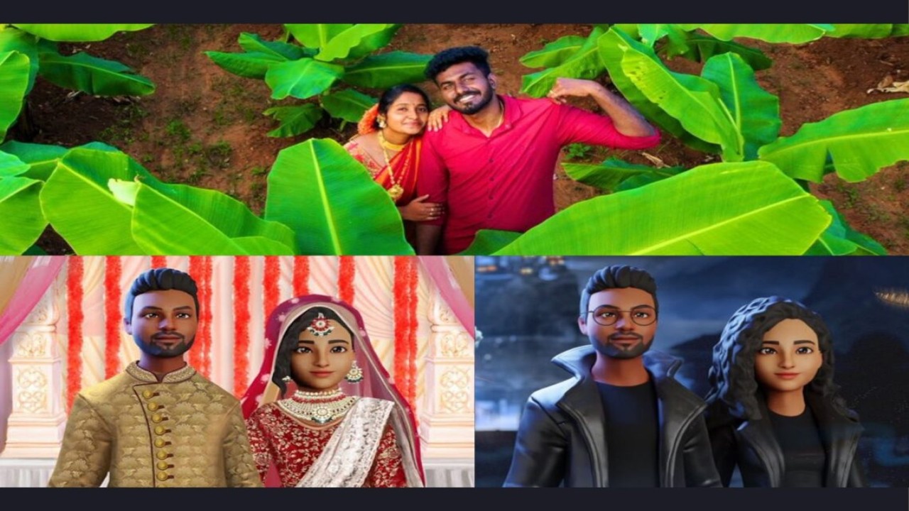 Pasangan pengantin di India menggelar resepsi di metaverse/ist