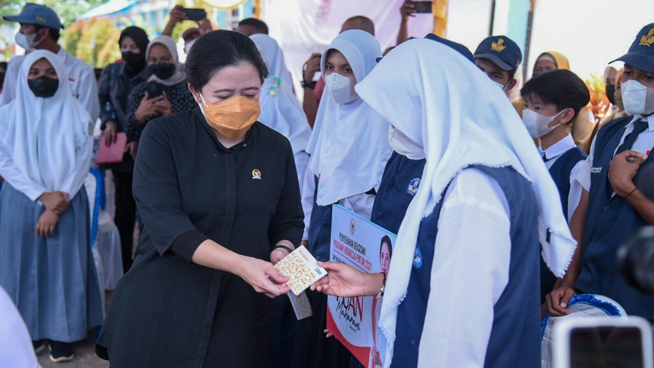 Ketua DPR RI Puan Maharani di Morotai.