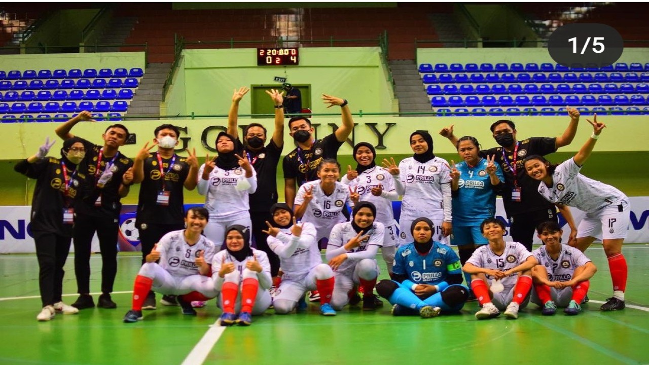 Laga Perdana Liga Pro Women Futsal 2022, Putri Sumsel 'Tancap Gas'