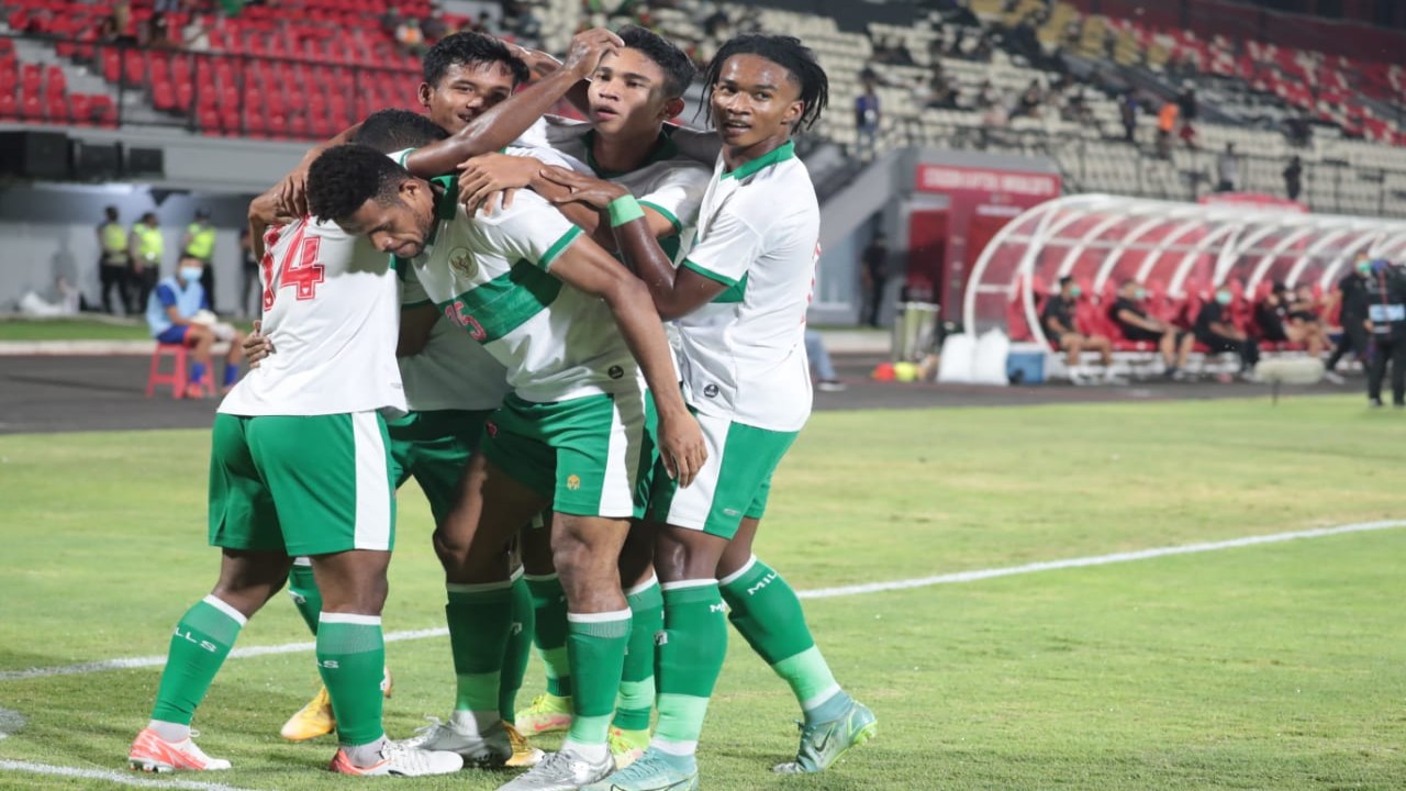 Selebrasi Timnas Indonesia