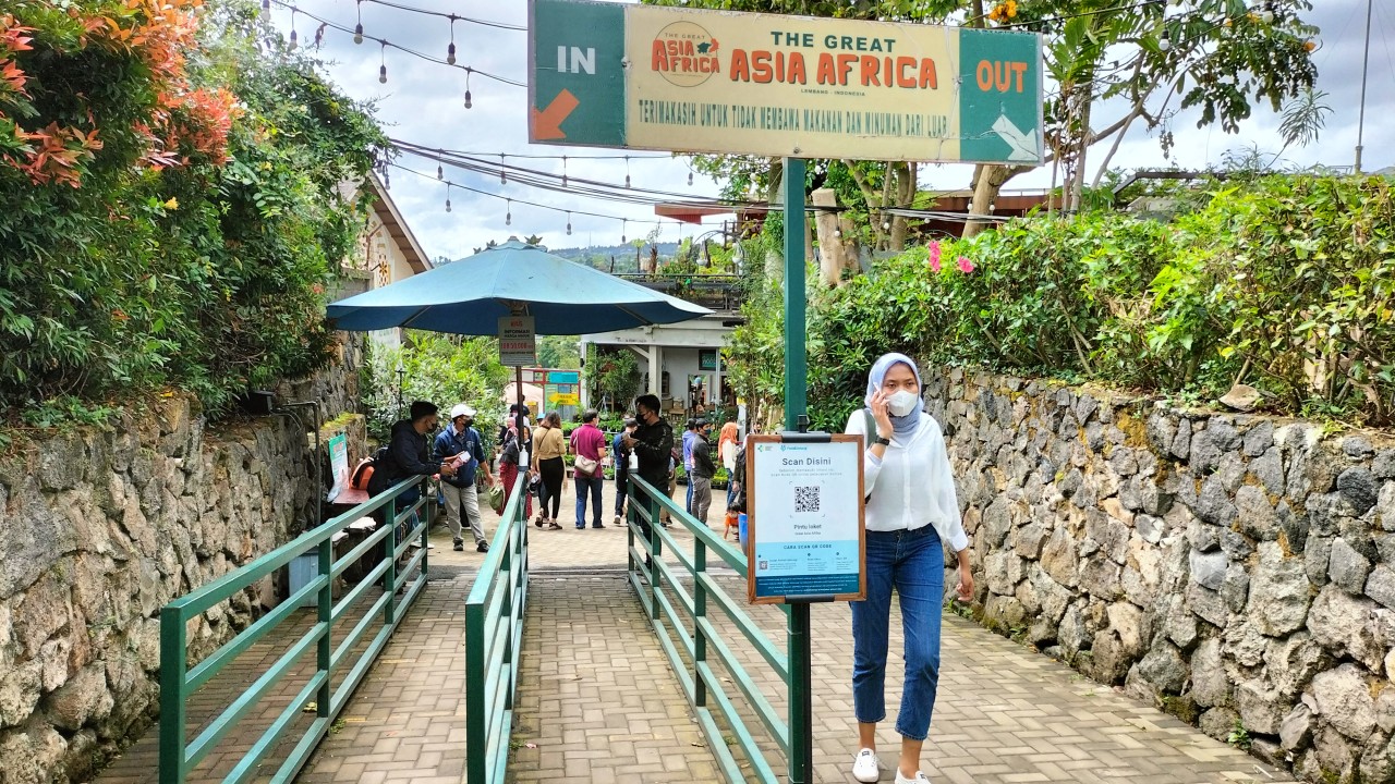 Lokasi Wisata Lembang Terapkan Promes Ketat. Foto: Saifal