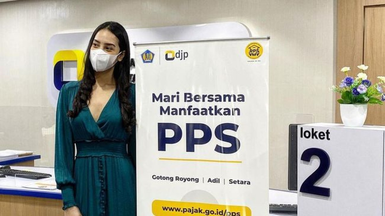 Anya Geraldine ikut Tax Amnesty II (Foto: Instagram @pajakjktcempakaputih.)