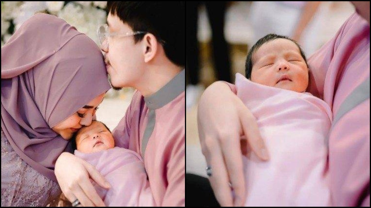 Atta Halilintar, Aurel Hermansyah dan Baby Ameena/ist