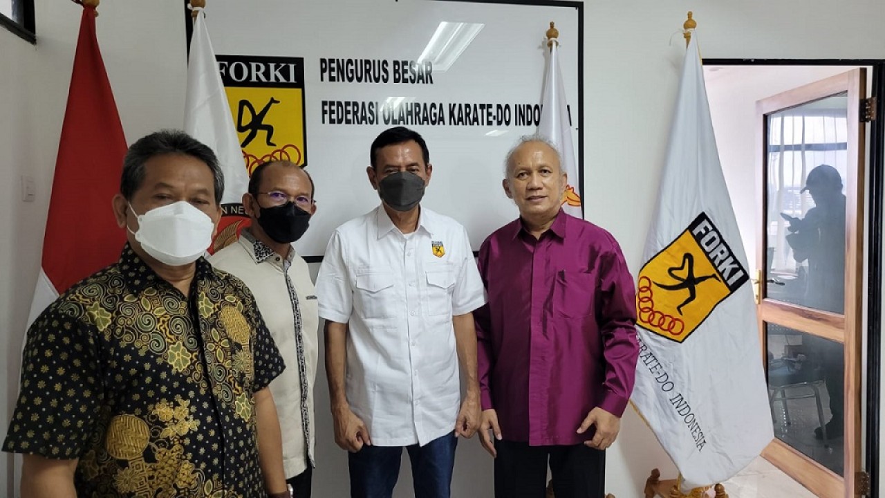 Audiensi PB Tako di kantor FORKI