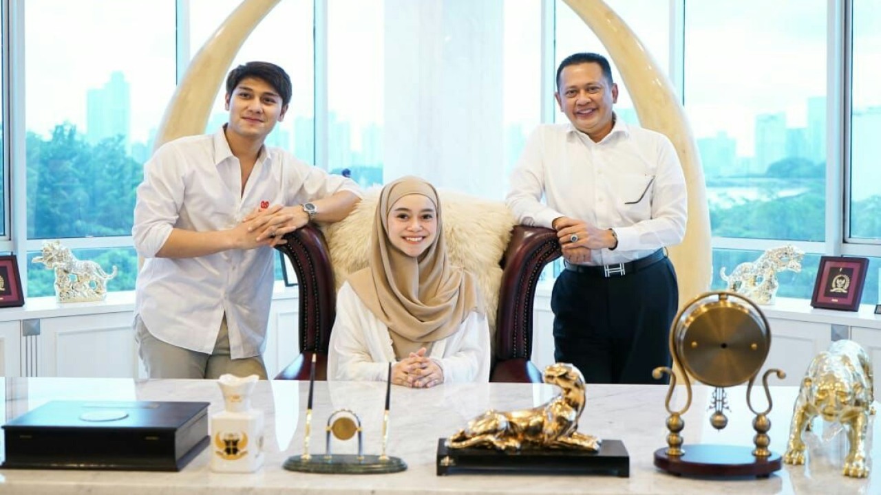 Bamsoet, Lesti Kejora dan Rizky Billar.