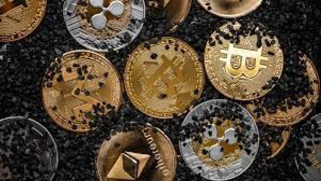 Ilustrasi mata uang kripto/ist