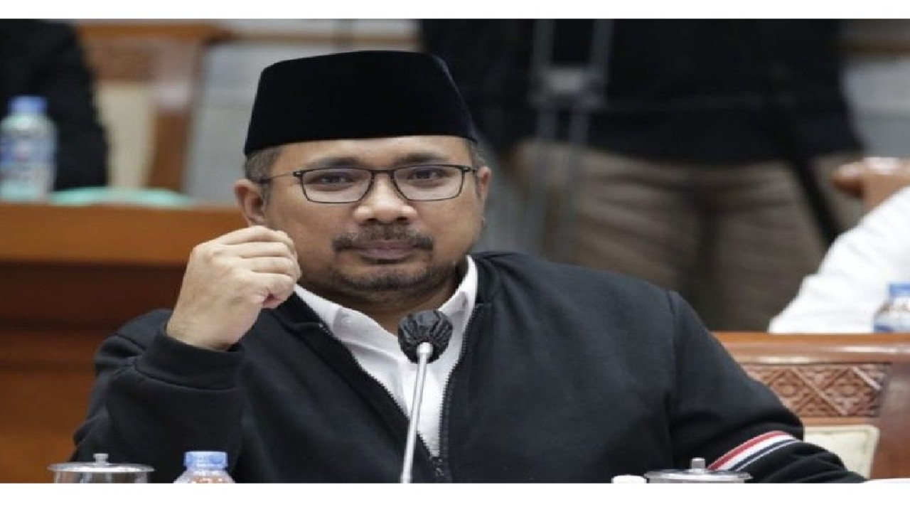Menteri Agama (Menag) Yaqut Cholil Qoumas./ist