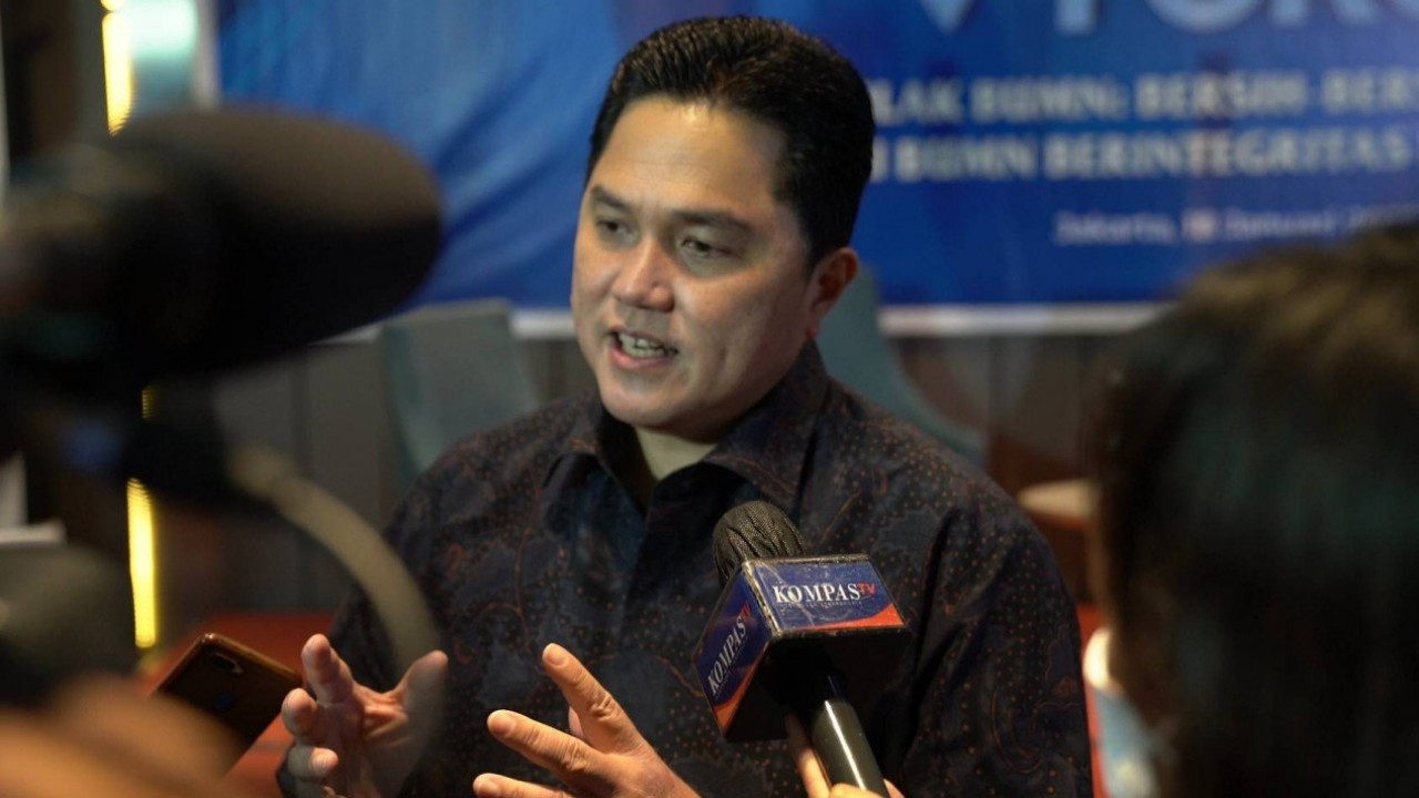 Menteri BUMN Erick Thohir/ist