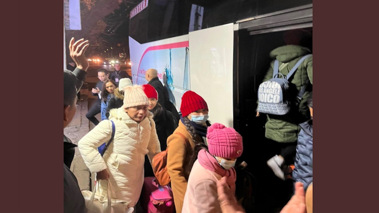 Para WNI dievakuasi dari Ukraina/ist