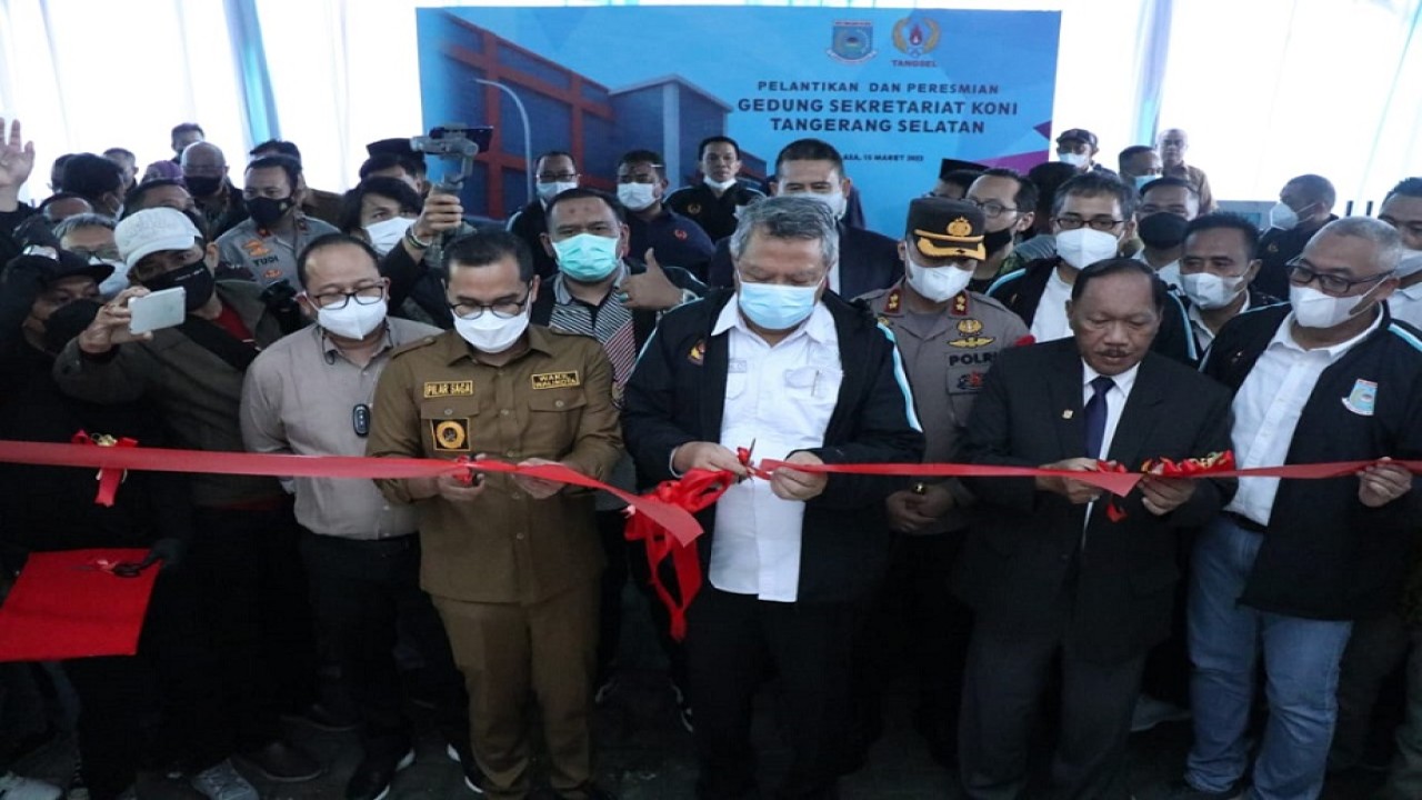 Peresmian Gedung KONI Tangerang Selatan