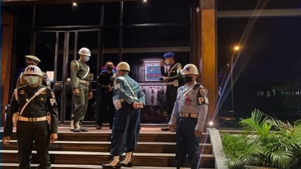 Polisi Militer Lanud Sam Ratulangi (foto:  Serda Yoga)