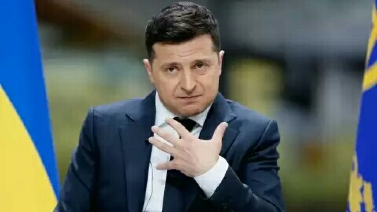 Presiden Ukraina Volodymyr Zelensky. (Net)