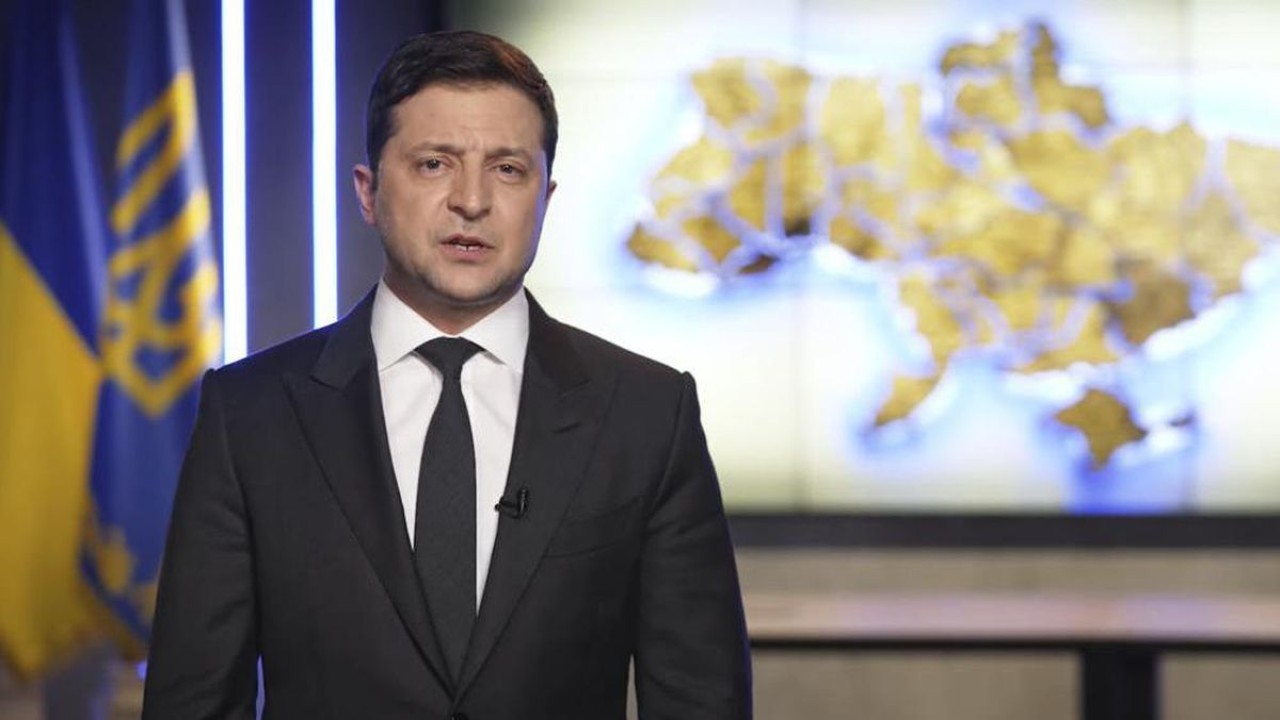 Presiden Ukraina Volodymyr Zelensky. (Net)
