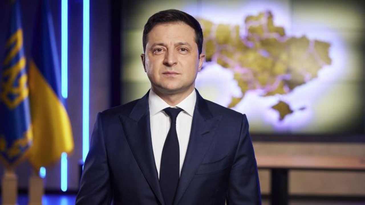 Presiden Ukraina Volodymyr Zelensky. (Net)