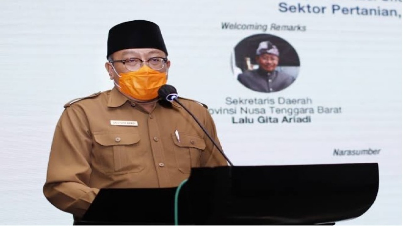 Sekda NTB, Drs. HL. Gita Ariadi, M.Si. Foto (Humas Pemprov NTB)